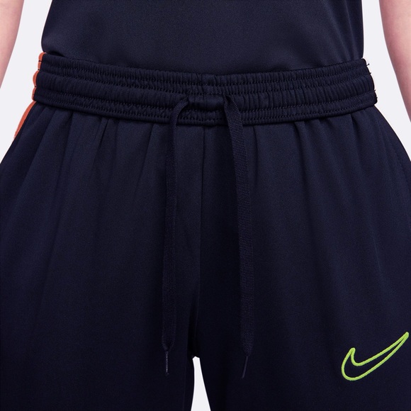 Nike Women's Dri-Fit Dark Blue and Bright Orange Academy Soccer Pants Size L - Picture 3 of 4